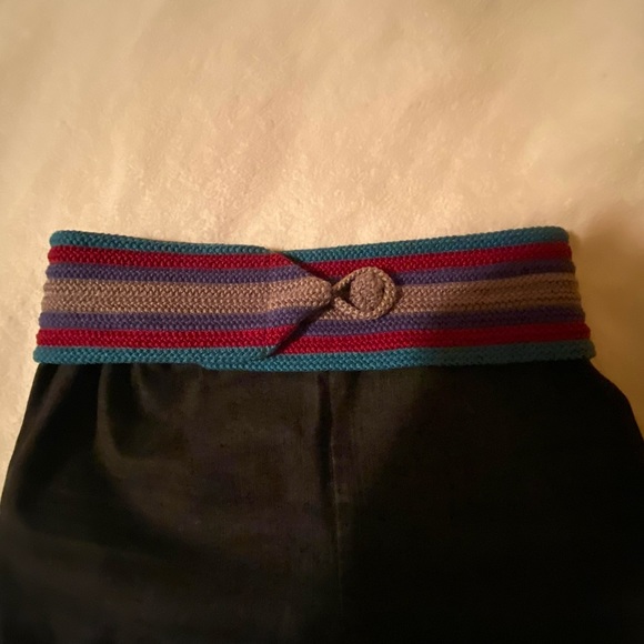 Stripe OBI Button Belt - Picture 4 of 6
